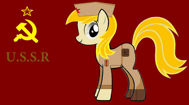 WW2 ponies: USSR soviet soldier