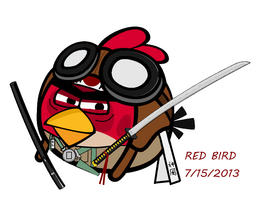 Red Bird ( Japanese pilot) by ImperialAce
