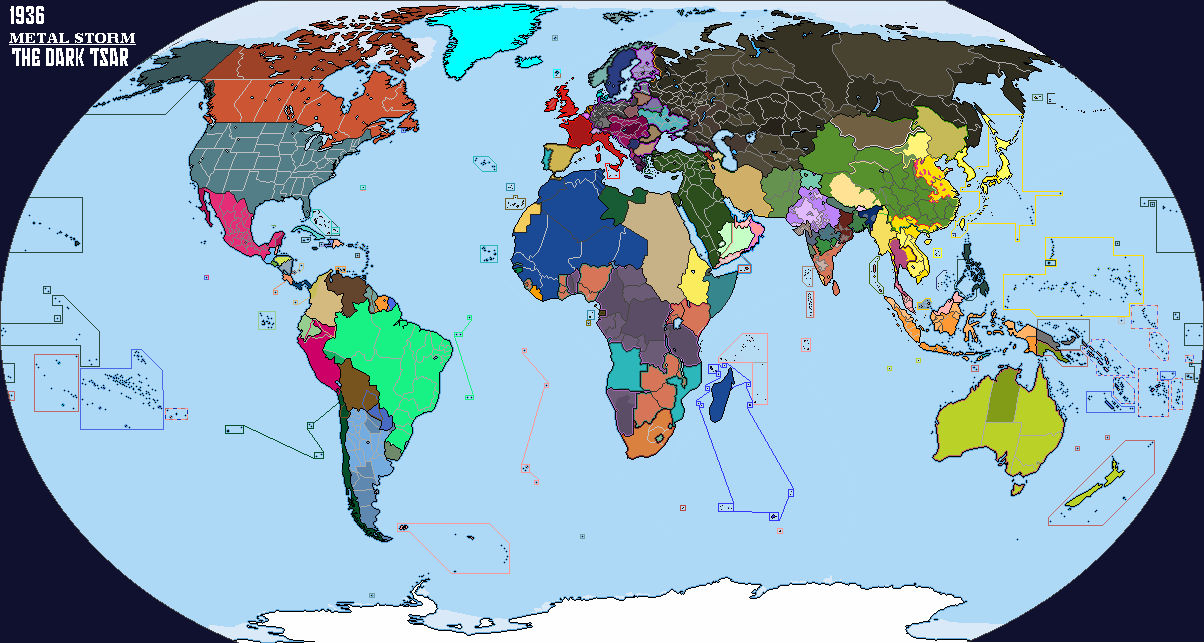 Metal Razor Map World Map of METAL STORM: The Dark Tsar by ImperialAce on DeviantArt
