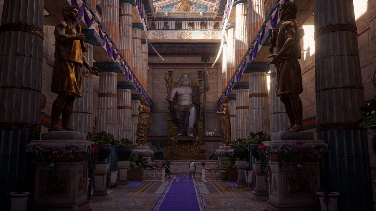Zeus Rescues Building Temple of Zeus by miketv9 on DeviantArt