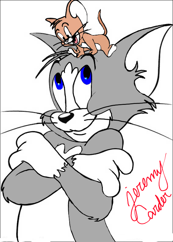 i'm drawing of the TOM AND JERRY Cartoon by jsc3773 on DeviantArt i'm drawing of the TOM AND JERRY Cartoon by jsc3773 on DeviantArt