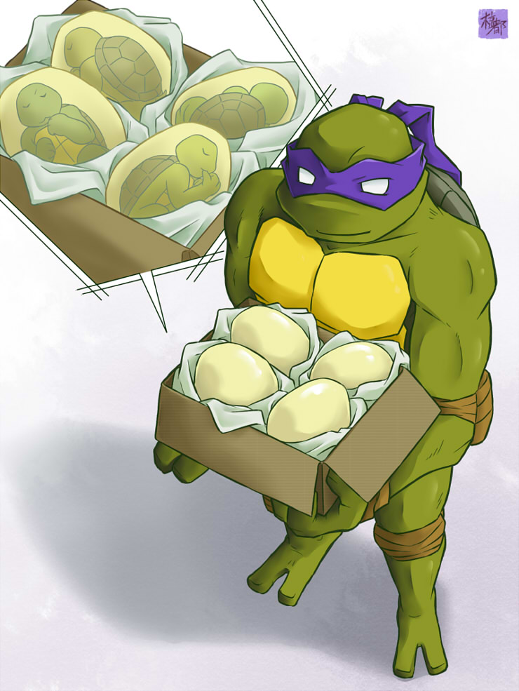 Point commisstion - 2k3 Donatello and eggs