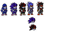 Dark Spine Sonic Sprites by supershadow124 by sonicmechaomega999