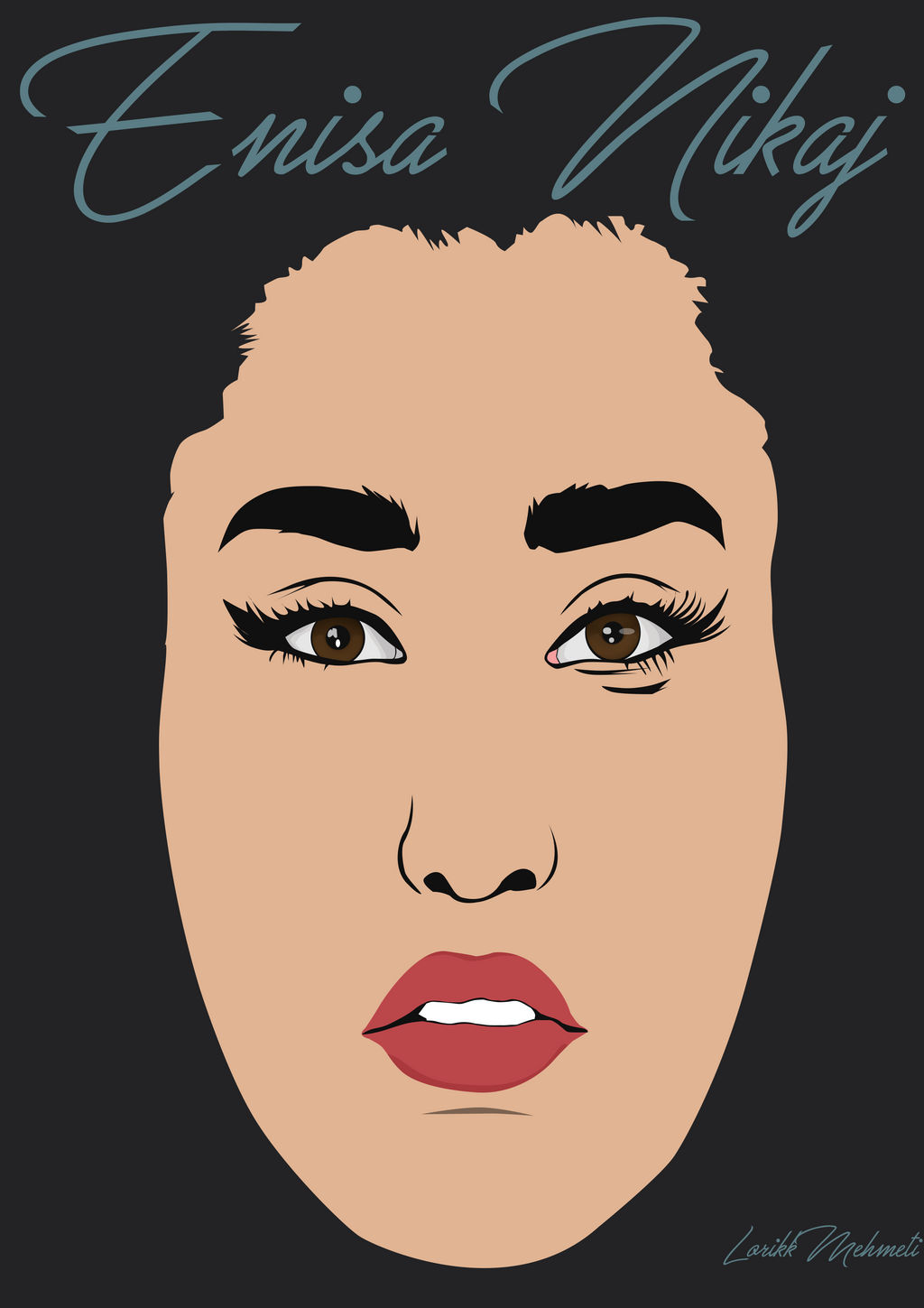 Enisa Nikaj by LorikkMehmeti on DeviantArt