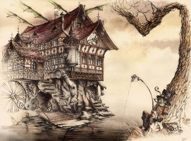 Steampunk Landscape