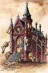 Steampunk Chapel by GrimDreamArt