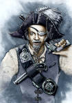 Steampunk Pirate by GrimDreamArt