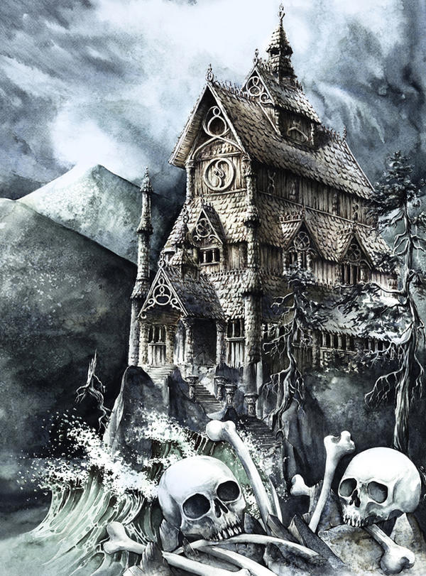 Mysterious Temple by GrimDreamArt Mysterious Temple by GrimDreamArt
