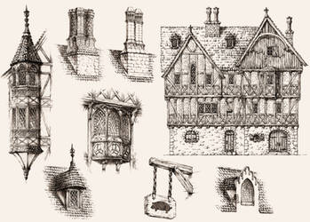 Medieval Townhouse Details
