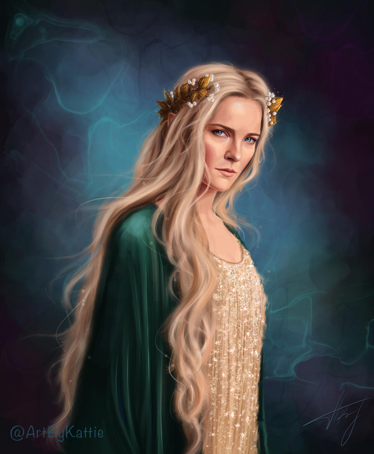 Galadriel by ArtByKattie on DeviantArt