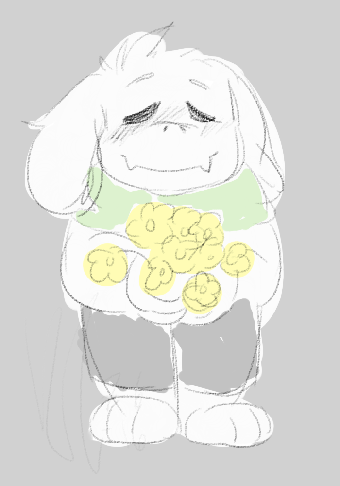 Scribble of Asriel