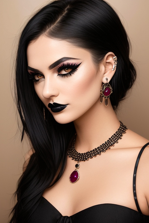 Random Goth Lady Glamor-photo-of-random-stylish-goth-girl-ed by Beoregardio on DeviantArt