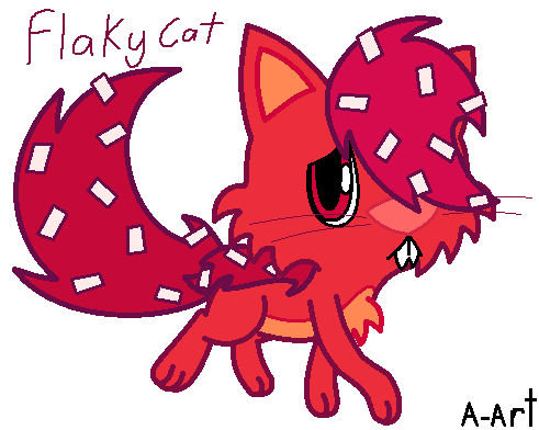 Flaky Cat Flaky-cat by ariana-art on DeviantArt