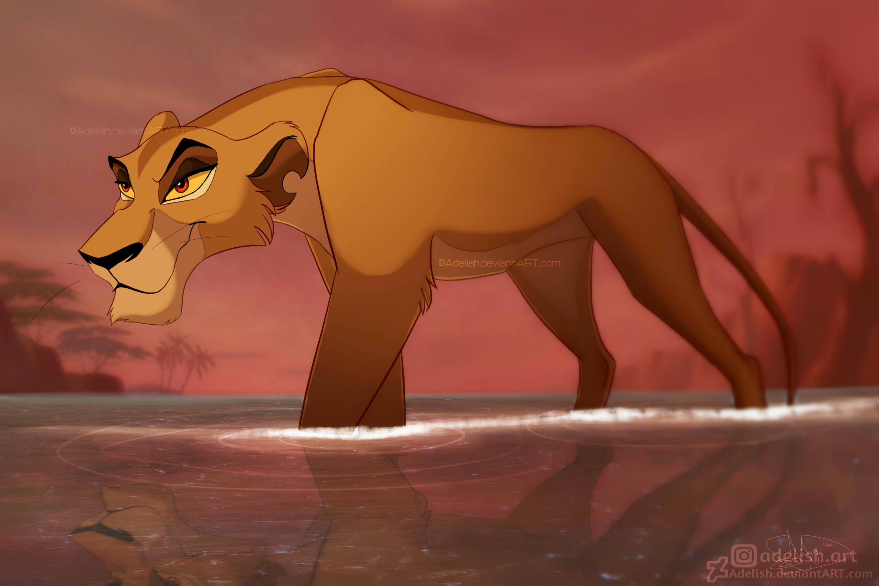 Zira Lion King Fan Art zira-lion-king-fan-art