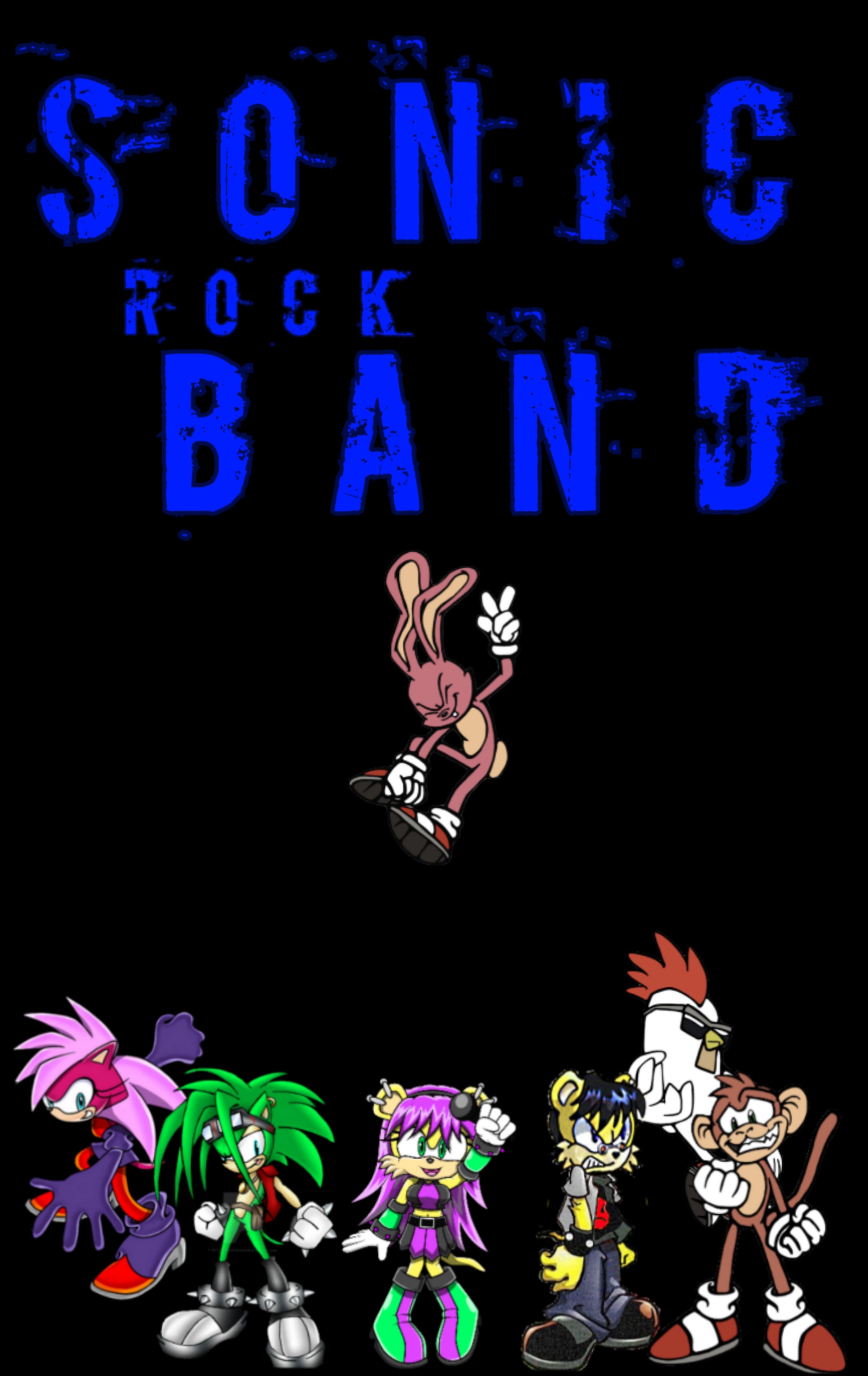Sonic Rocker SONIC ROCK BAND POSTER by AlEKS20004 on DeviantArt