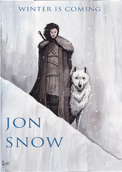 Jon Snow by mrinal-rai on DeviantArt