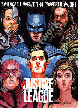 Justice League poster v2
