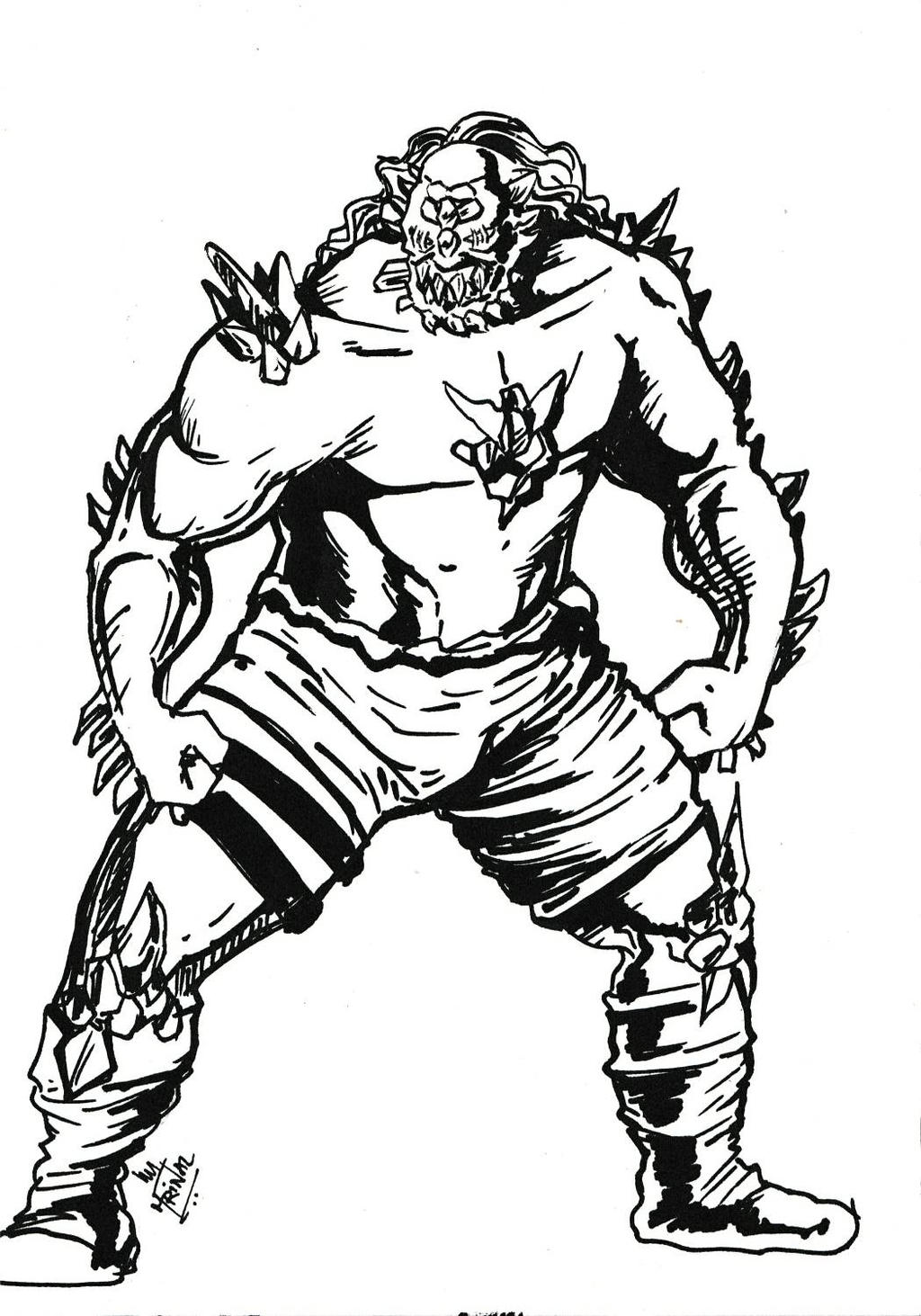 Doomsday drawn as part of daily sketch challenge by mrinal-rai on ...