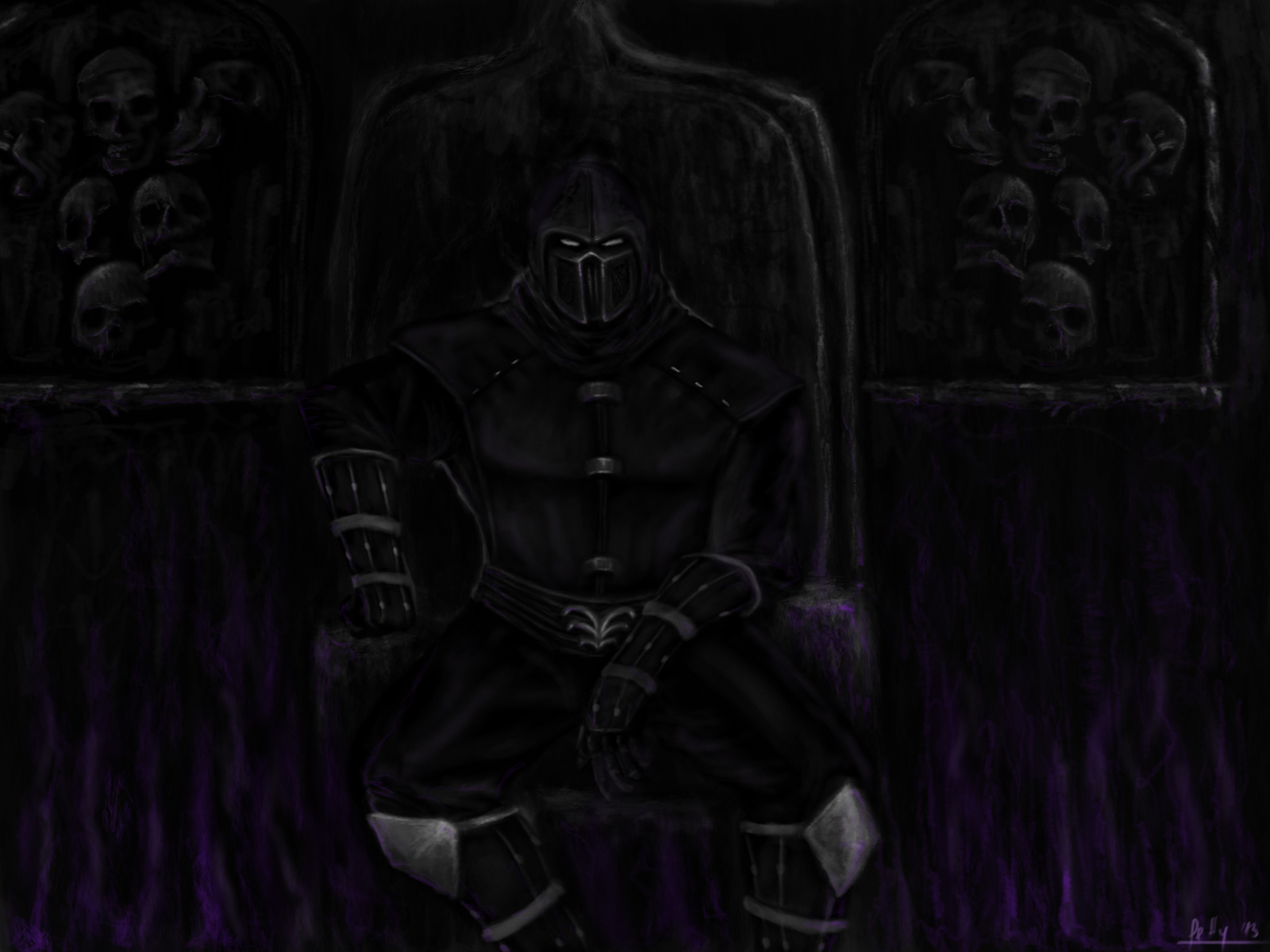 Noob-Saibot speedpaint