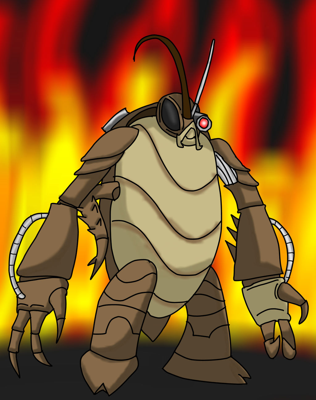 Cockroach Terminator by Jetgoshi on DeviantArt