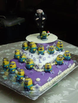 Despicable Me Cake