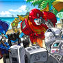 TF fanart - Autobots vacation Ver2
