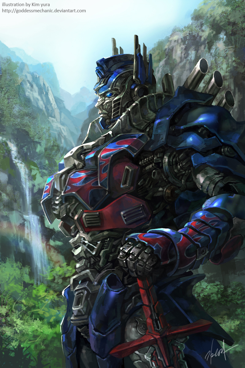 TF4 Optimus prime fan art