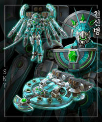 Korean novel mecha artwork-4