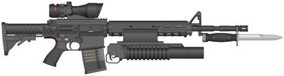 Fictional Assault Rifle