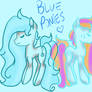 Blue Ponies