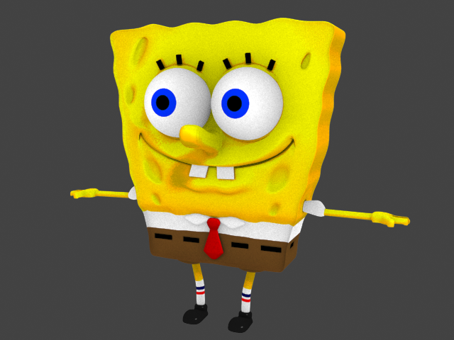 3D Spongebob Squarepants