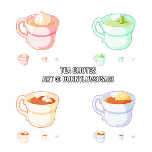 Tea Emote Examples