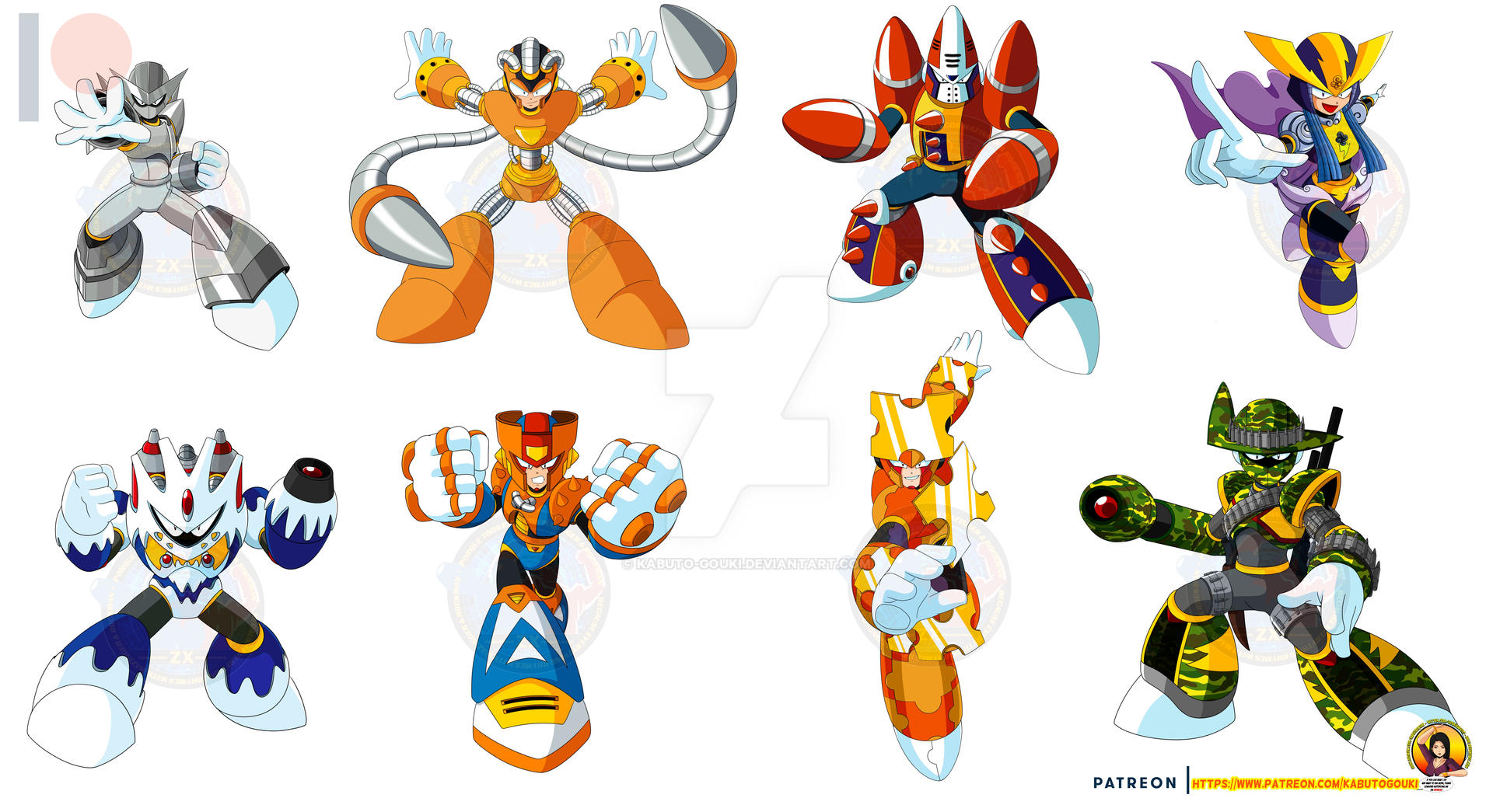 Rot Bot Man Rebirth of my 8 Robot Masters by kabuto-gouki on DeviantArt