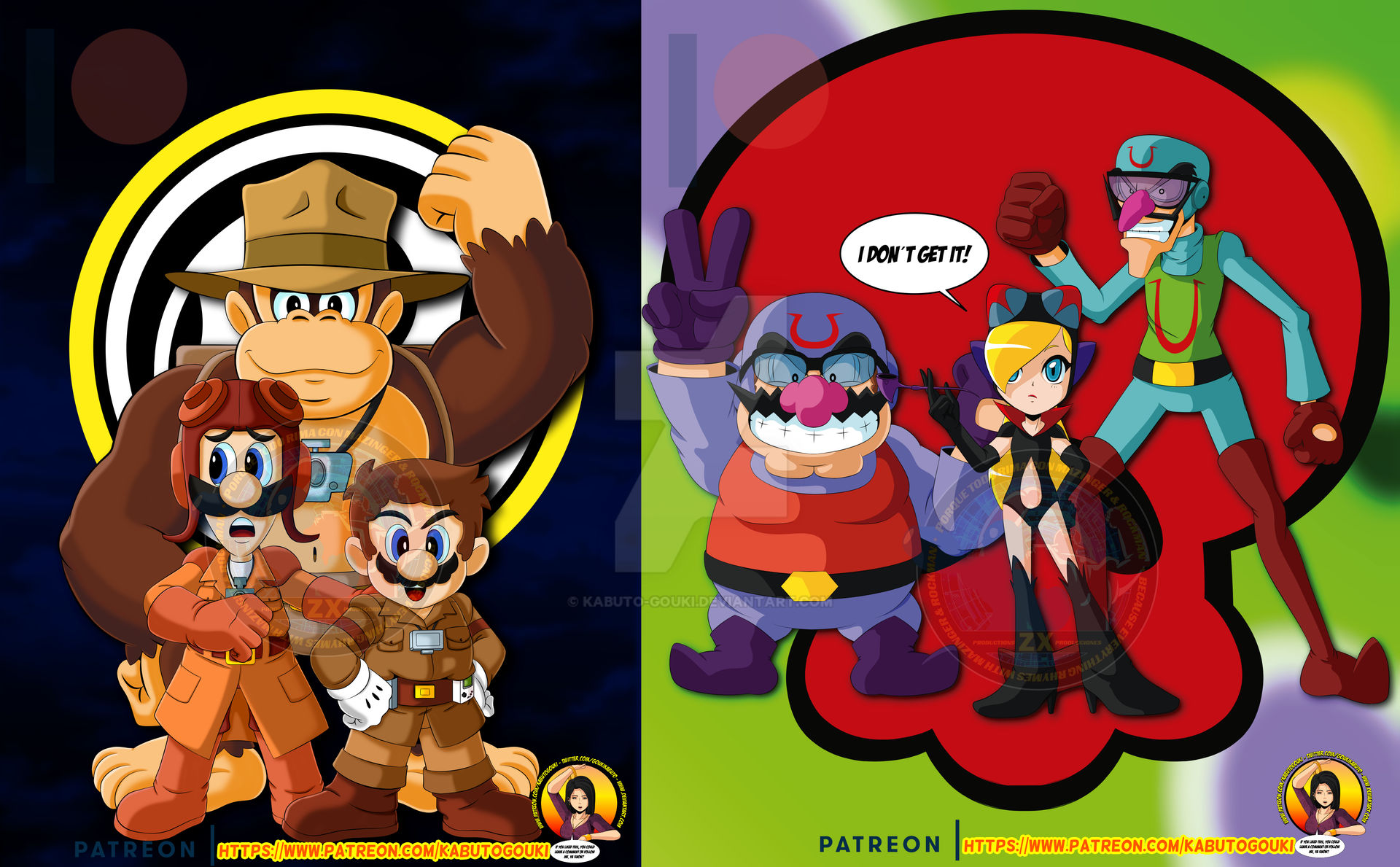 Super Mario Crossovers by kabuto-gouki on DeviantArt
