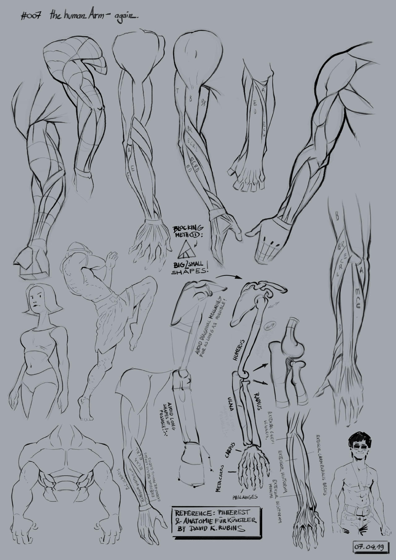 #007 - the Human Arm. again. by gregor-kari on DeviantArt