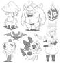 the Truffle Fairy and other Character Designs