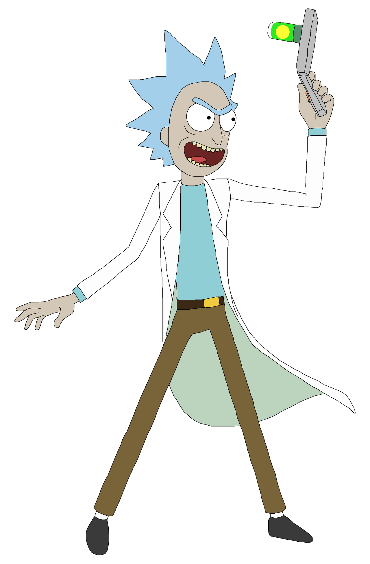 Rick Sanchez Ripped 391. Rick Sanchez by gamerlucho12 on DeviantArt