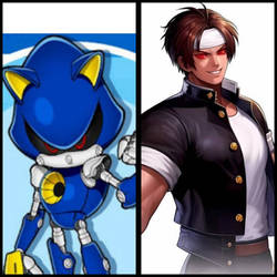 Sega vs SNK - Rivals: Metal Sonic vs Kusanagi