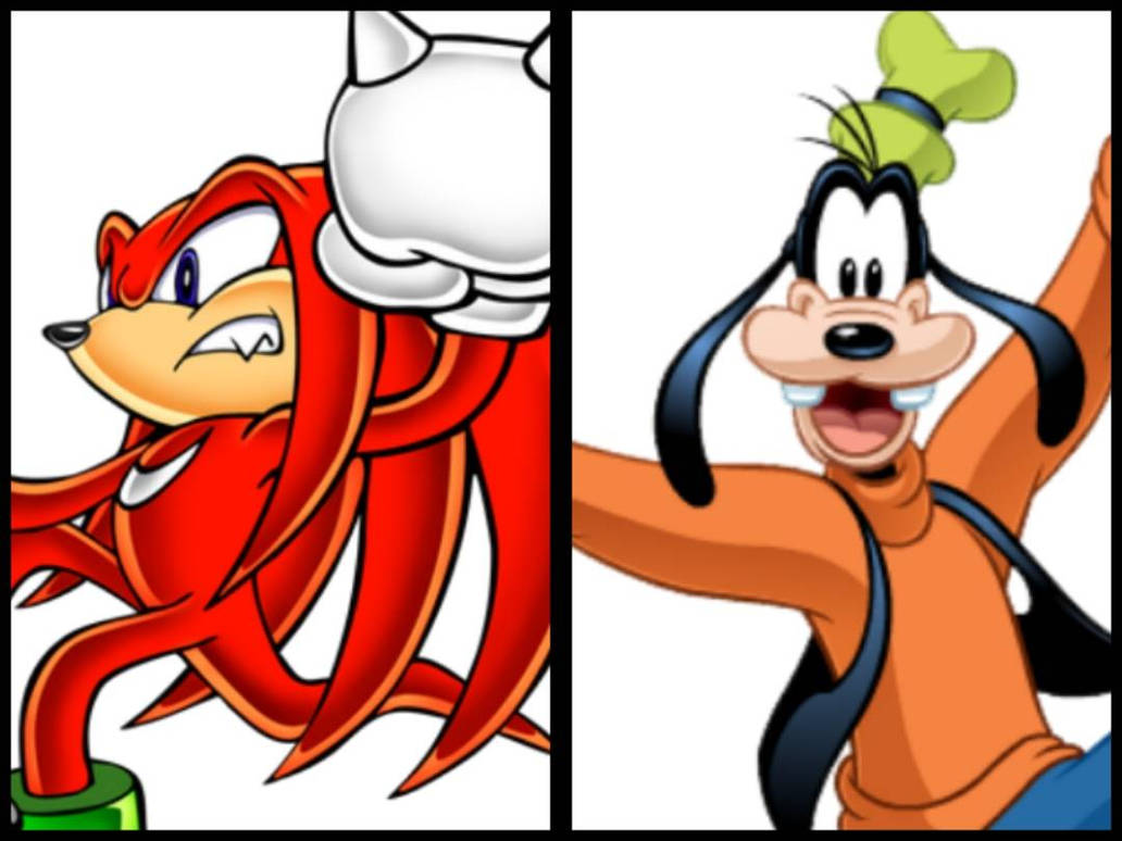 Sega vs Disney - Rivals #03: Knuckles vs Goofy by gamerlucho12 on ...