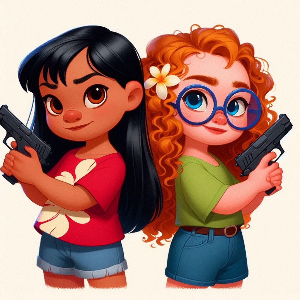 Multoon Lilo Lilo and Mertle. Raccoon City by gamerlucho12 on DeviantArt