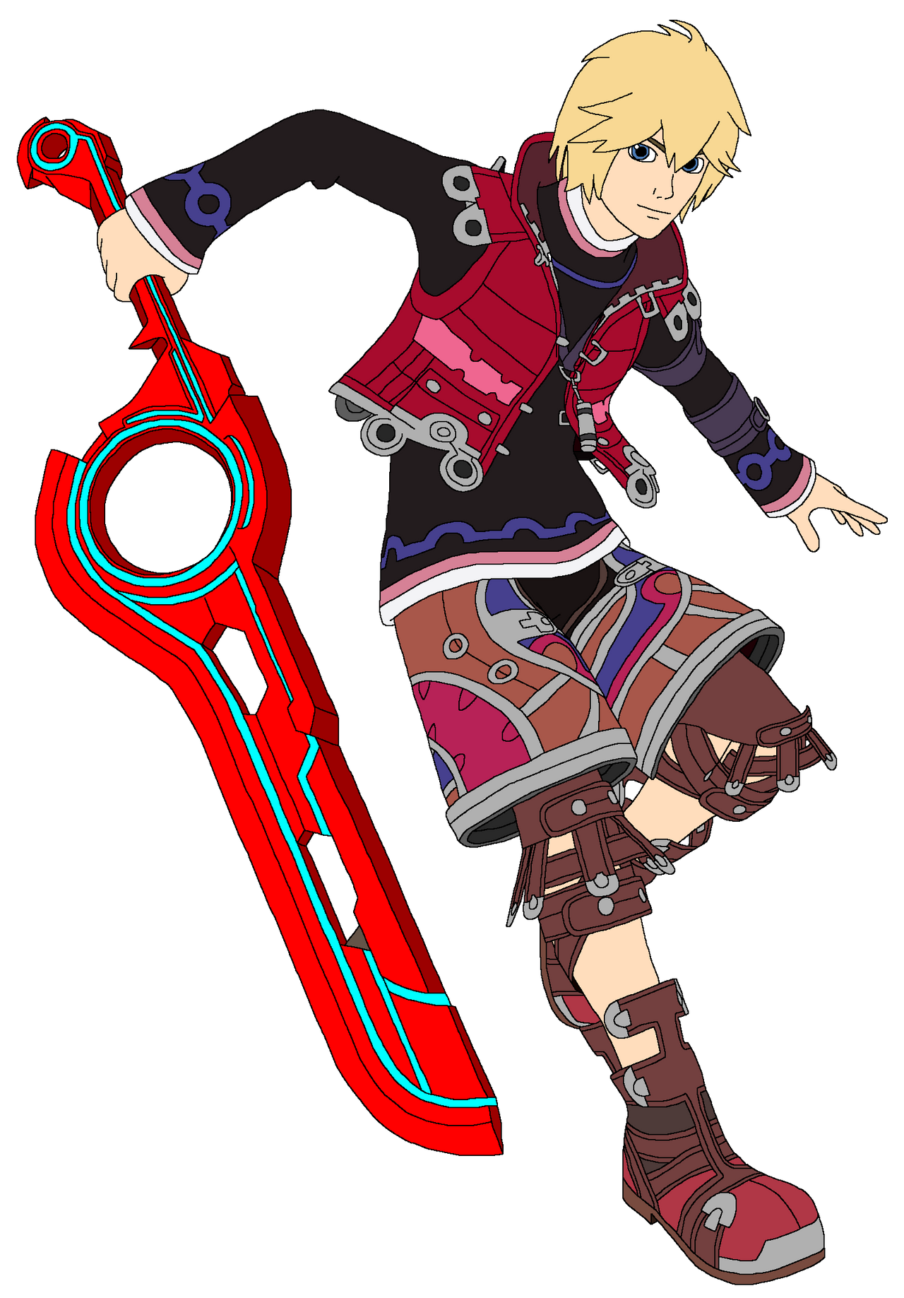 Deviantart Shulkkid Shulk by gamerlucho12 on DeviantArt
