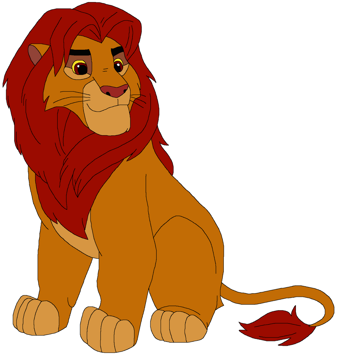 Simba by gamerlucho12 on DeviantArt