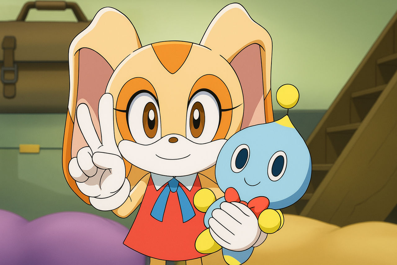 Iscream Rabbt Cream the Rabbit (Kids Stars anime, 2025) by gamerlucho12 on DeviantArt