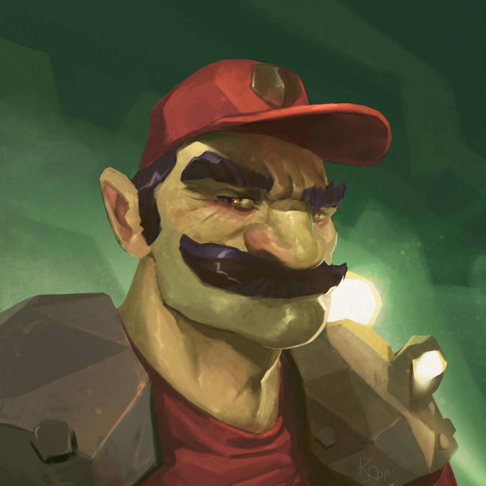 Engineer Mario. by mechan-art on DeviantArt