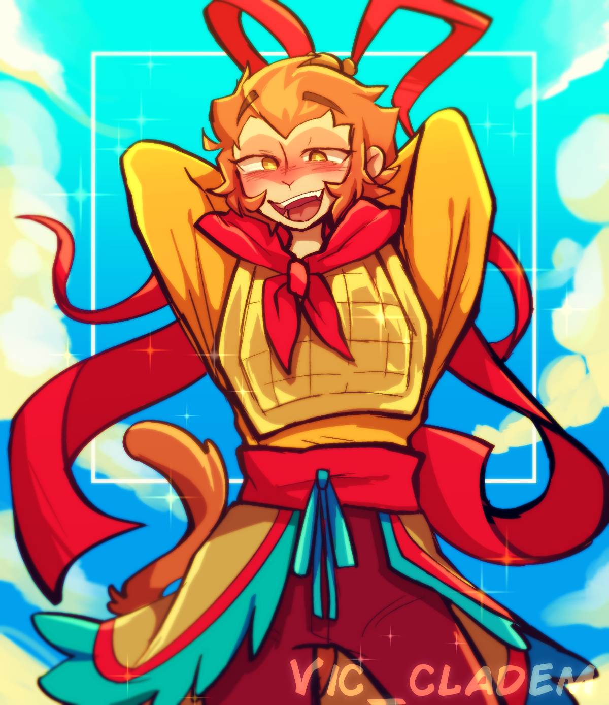 Monkey King - GIF by Rotten15Samke on DeviantArt