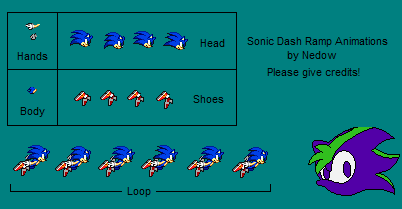 Sonic Dash Ramp Sprites By Nedow On DeviantArt sonic-dash-ramp-sprites-by-nedow-on-deviantart