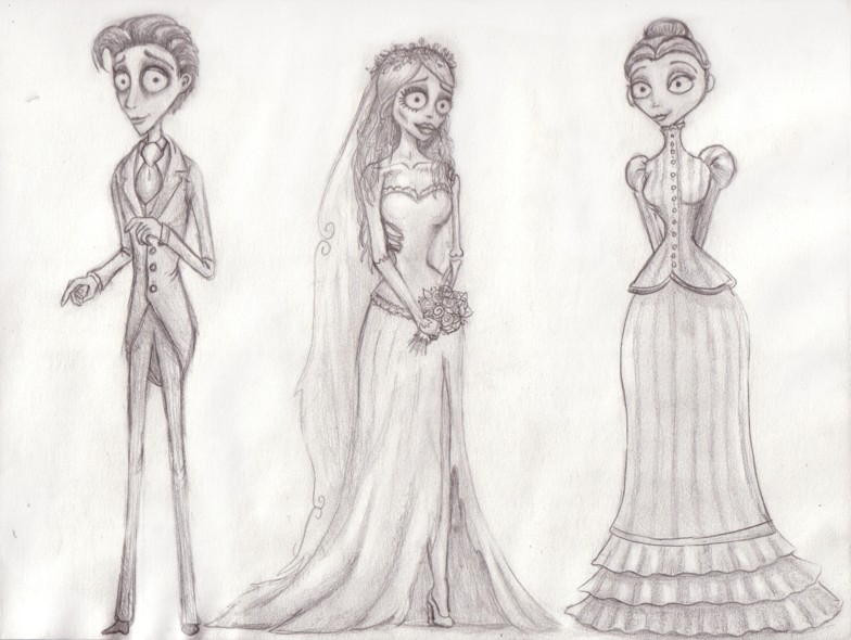 Corpse Bride Trio