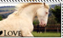 Love Horses Stamp