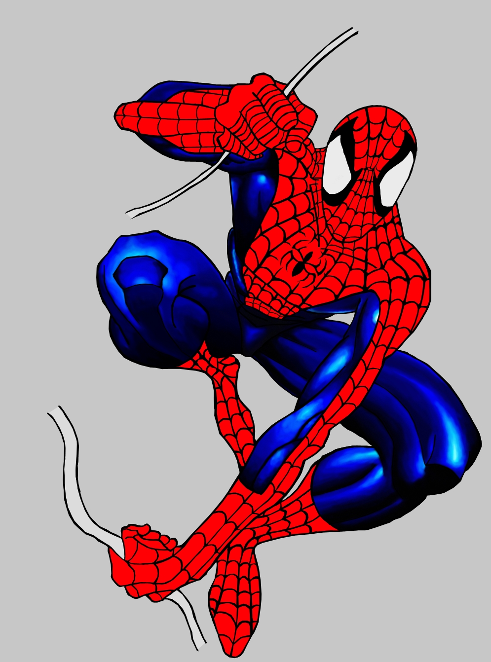 Spiderman - step 4