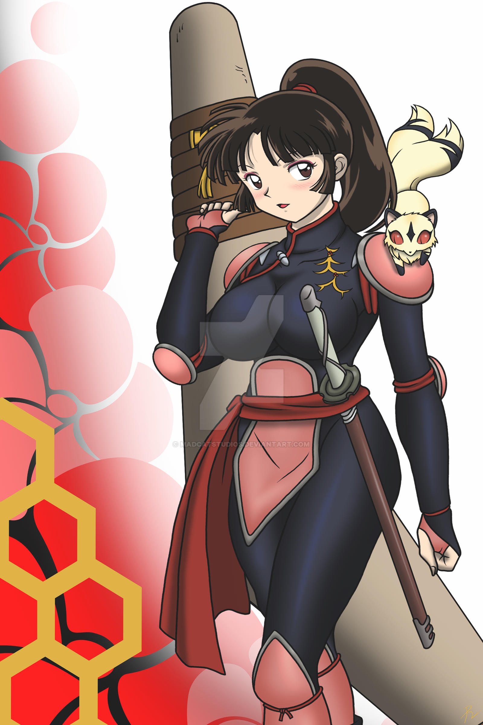 Sango by Madcatstudios on DeviantArt